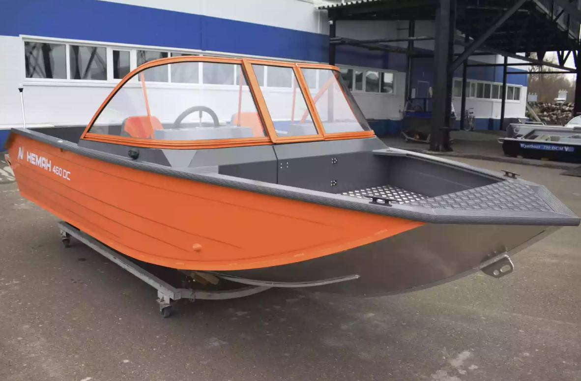 Алюминиевый катер Неман-480 DCM FISH в Чебоксарах