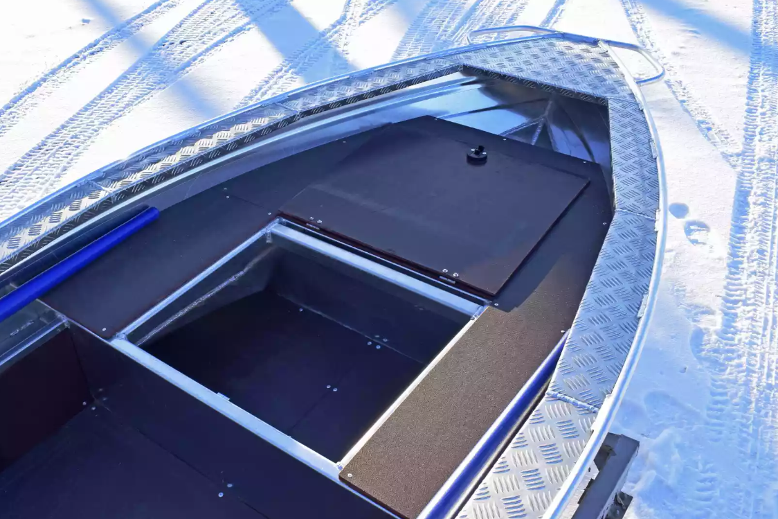 Алюминиевая лодка Wyatboat-370 Р FISH в Чебоксарах