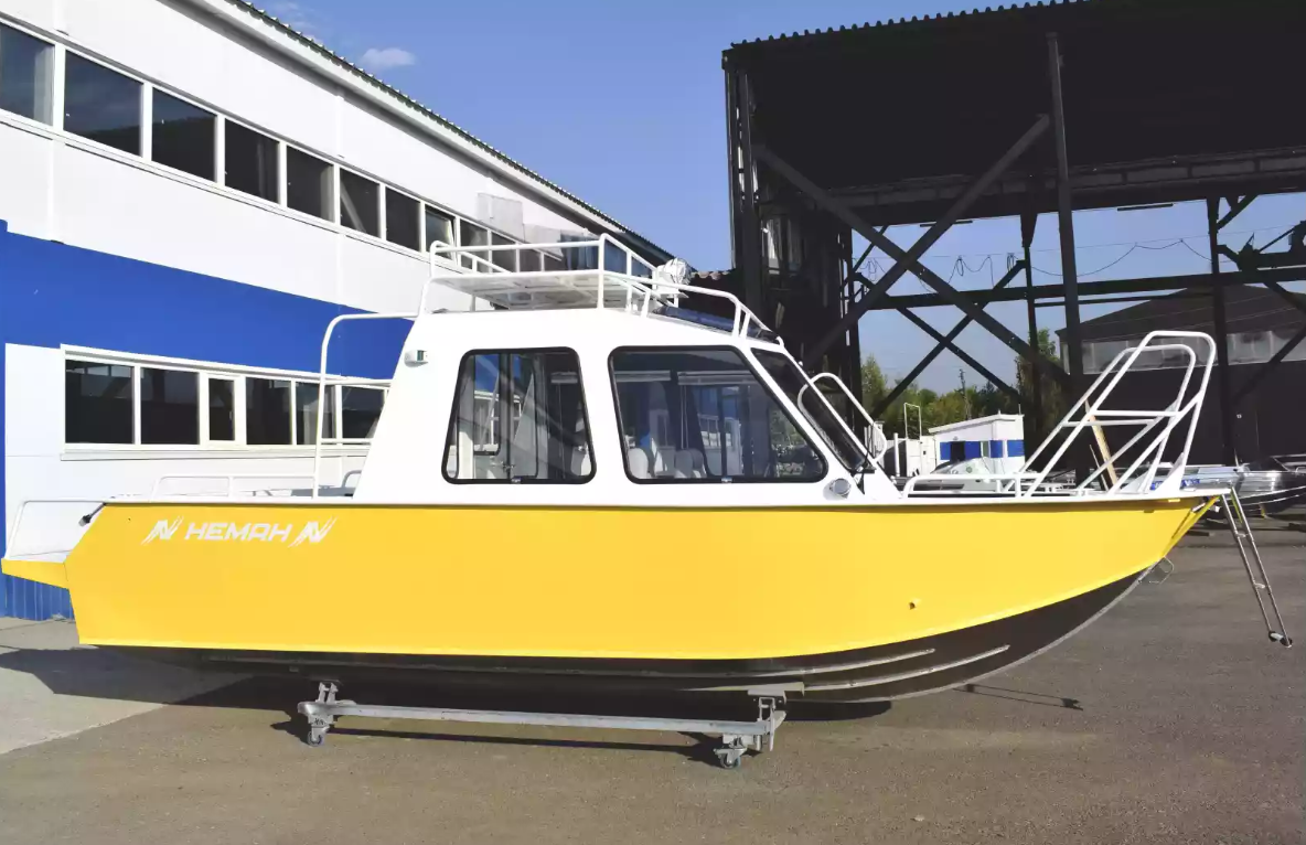 Алюминиевый катер Wyatboat-660 Cabin в Чебоксарах