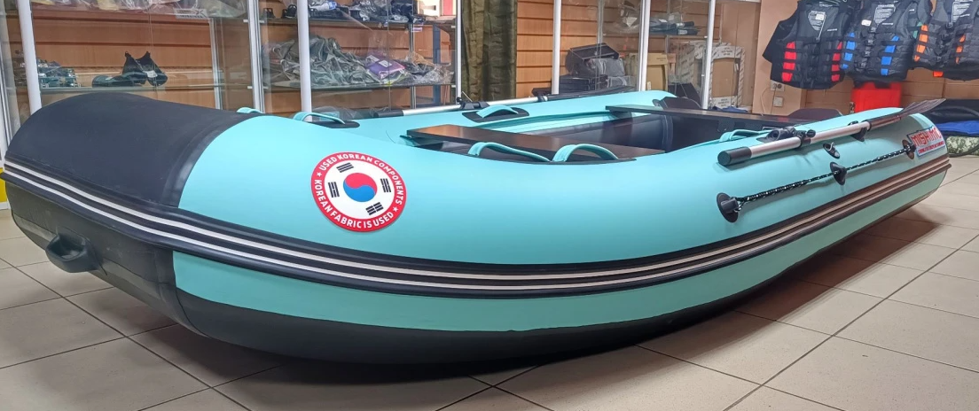 КОМПЛЕКТ ЛОДКА MISHIMO LITE 350 + МОТОР 9,9 (15) Л.С. в Чебоксарах