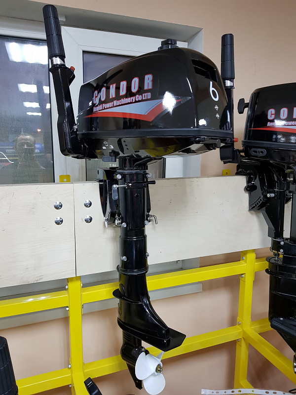 Лодочный мотор Condor F6HS без бака 12 л. в Чебоксарах