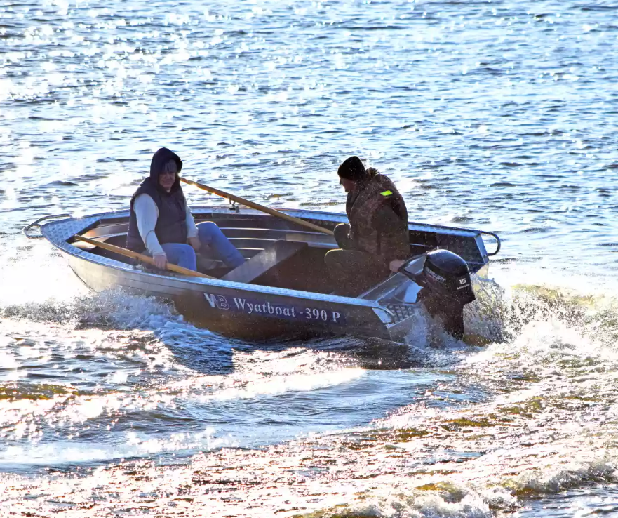 Алюминиевая лодка Wyatboat-390 P в Чебоксарах