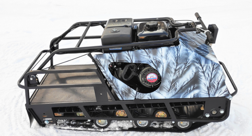 Мотобуксировщик Irondog (Железная собака) M500 9 Камуфляж Охотник в Чебоксарах