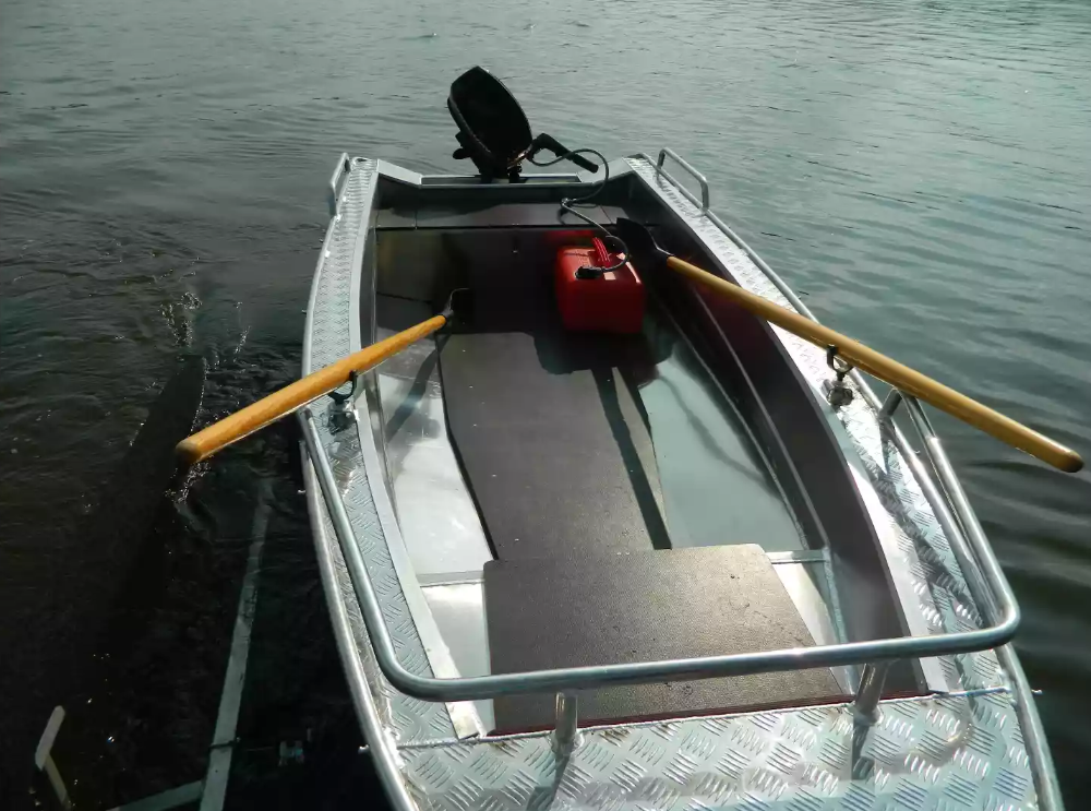 Алюминиевая лодка Wyatboat-390 У в Чебоксарах