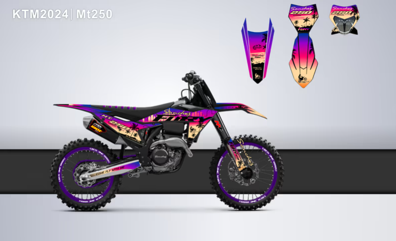 Кроссовый мотоцикл Sanchez Fury MT250 в Чебоксарах