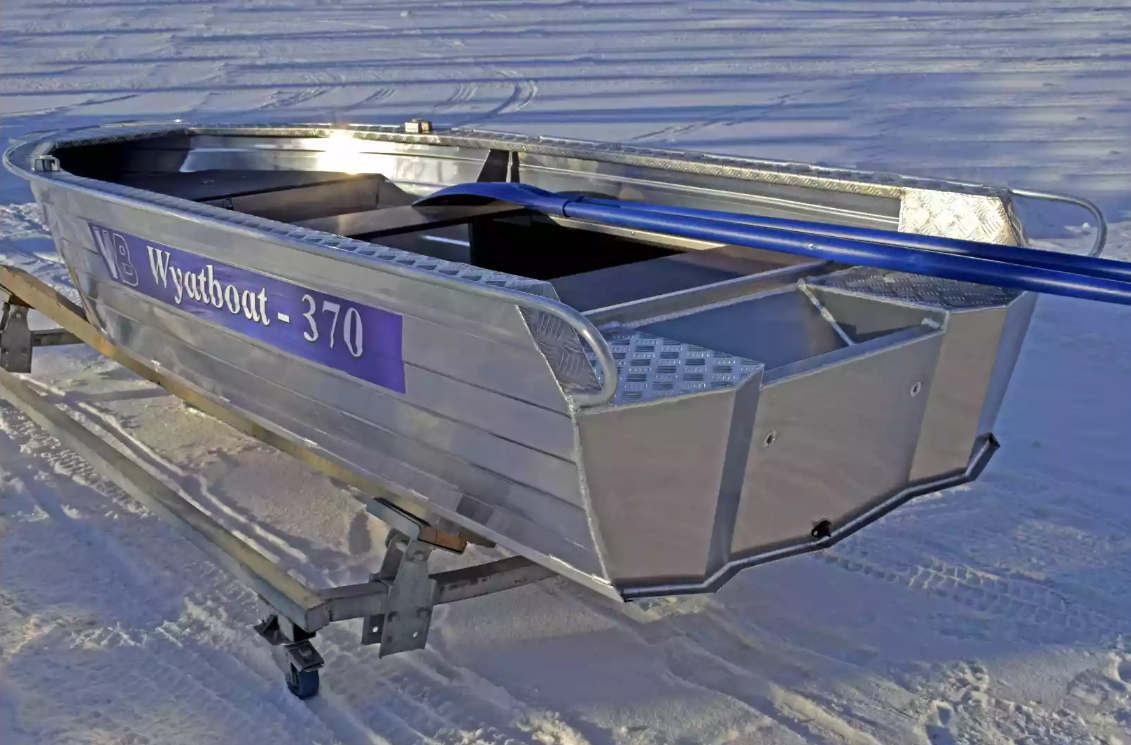 Алюминиевая лодка Wyatboat-370 Р в Чебоксарах