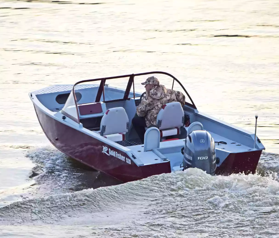 Алюминиевый катер Gold Fisher 520 DCM FISH в Чебоксарах