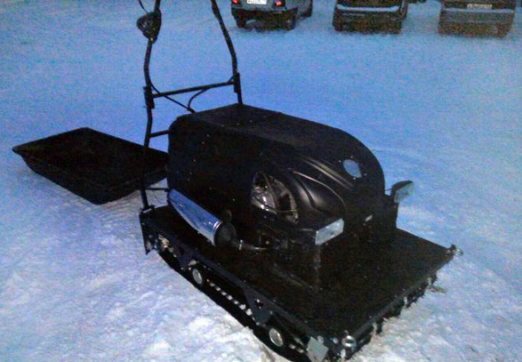 Мотобуксировщик ВОЛКОДАВ POWER V15 в Чебоксарах