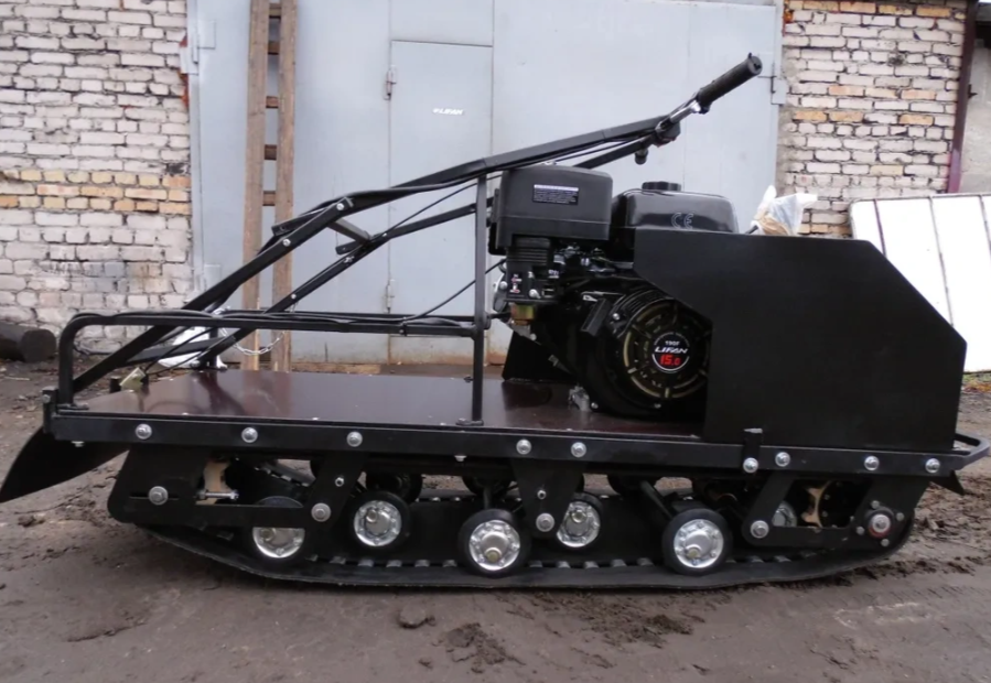 Мотобуксировщик AhtaR Зима 9 л/с с вариатором в Чебоксарах