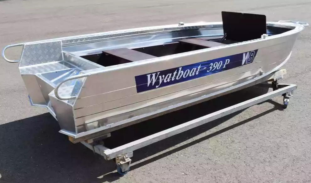 Алюминиевая лодка Wyatboat-390Р Fish в Чебоксарах