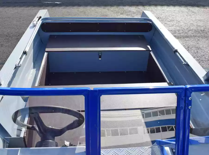 Алюминиевый катер Wyatboat-390 Pro в Чебоксарах