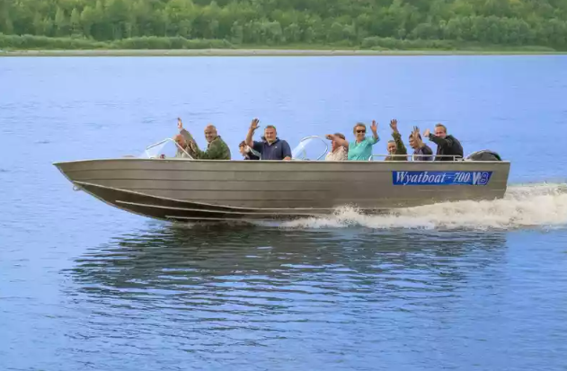 Алюминиевый катер Wyatboat-700 в Чебоксарах