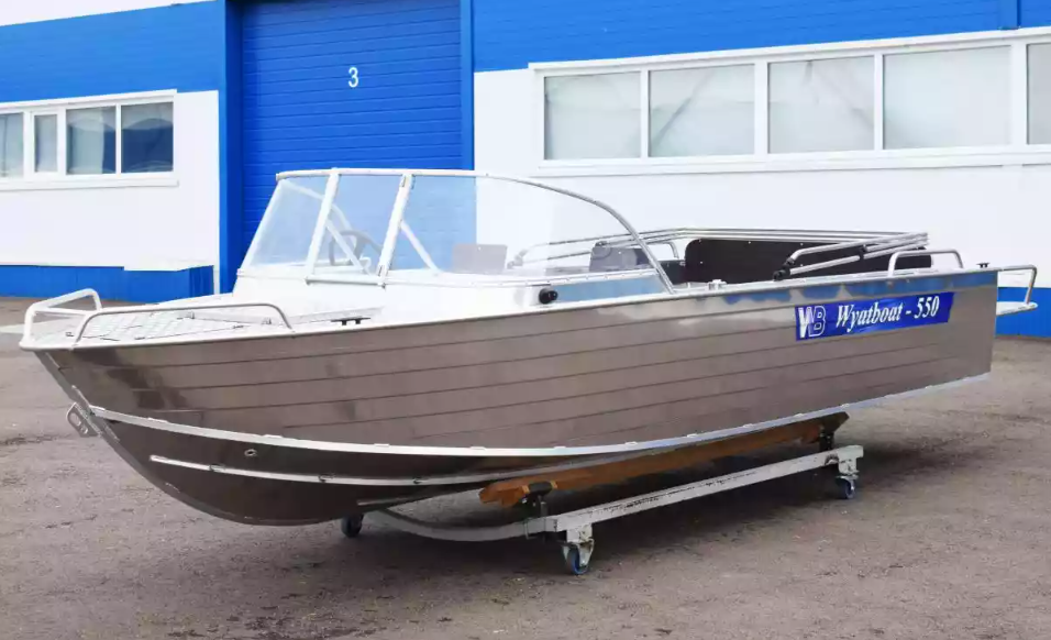 Алюминиевый катер Wyatboat-550 Pro в Чебоксарах