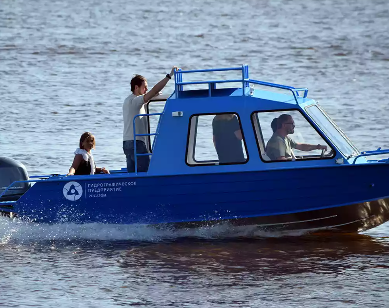 Алюминиевый катер Неман-500 (закрытая рубка) в Чебоксарах