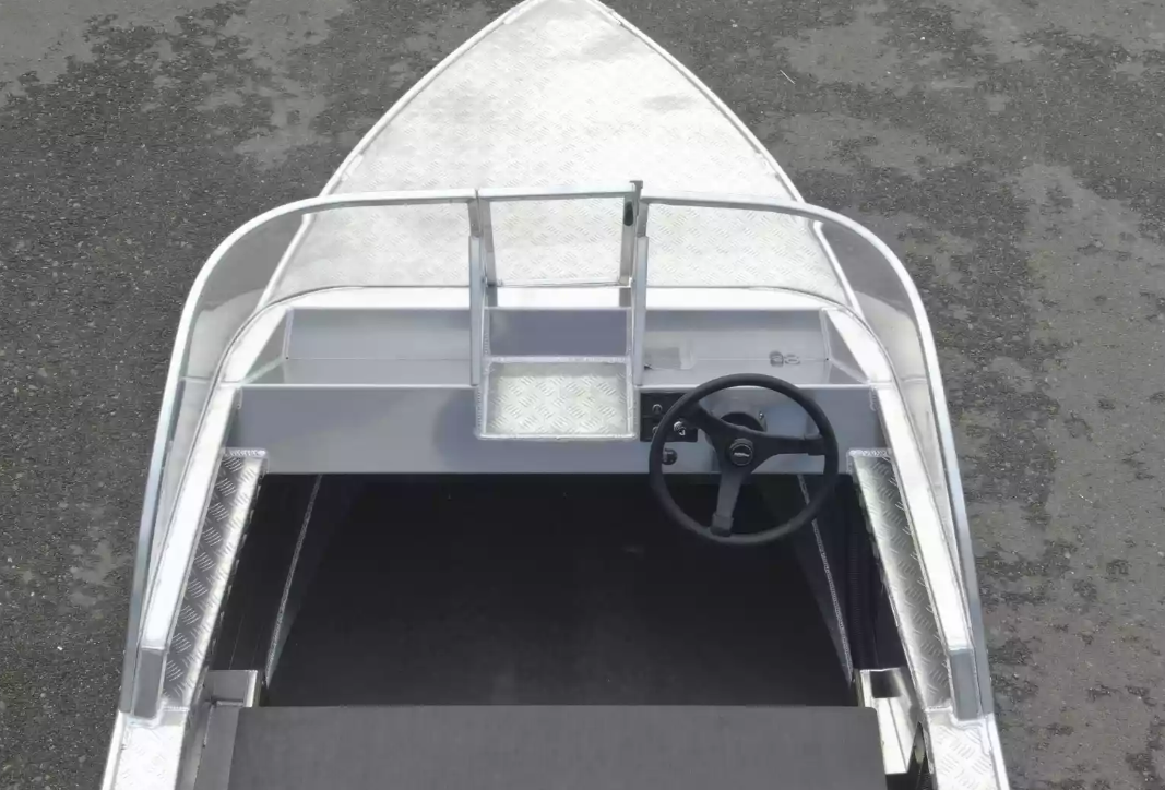 Алюминиевая лодка Wyatboat-390 Pro в Чебоксарах