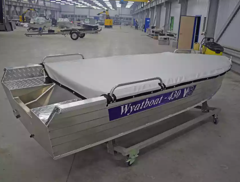 Алюминиевая лодка  Wyatboat-430 Р в Чебоксарах