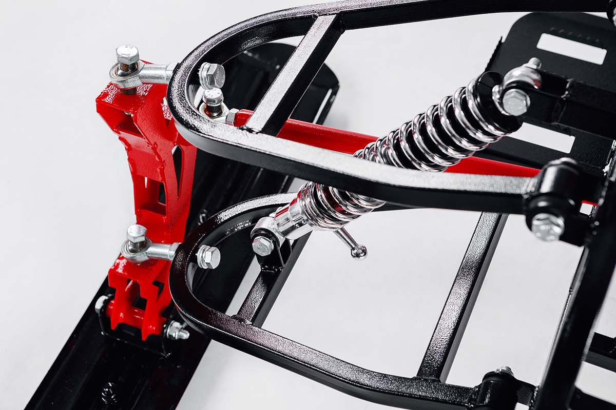 Лыжный модуль IKUDZO с подогревом ручек пластиковые лыжи в Чебоксарах