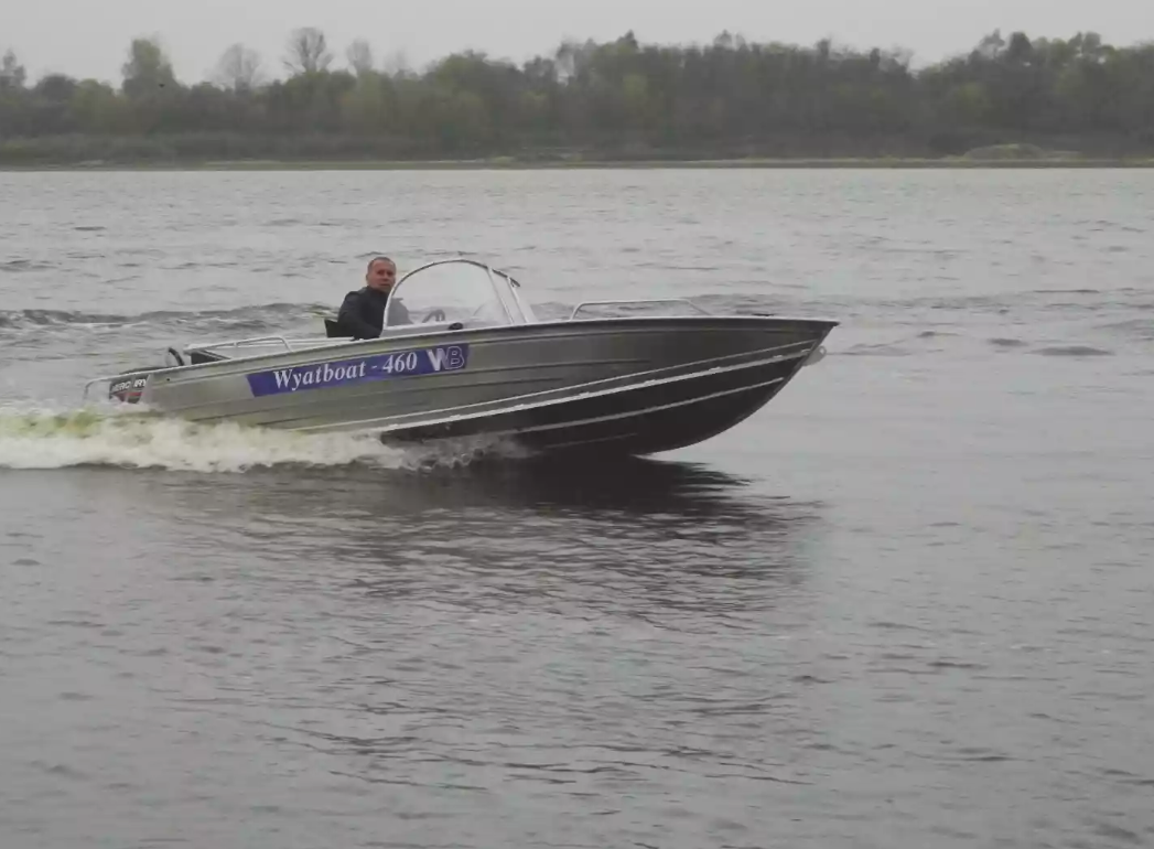 Алюминиевый катер Wyatboat-460 DCM в Чебоксарах
