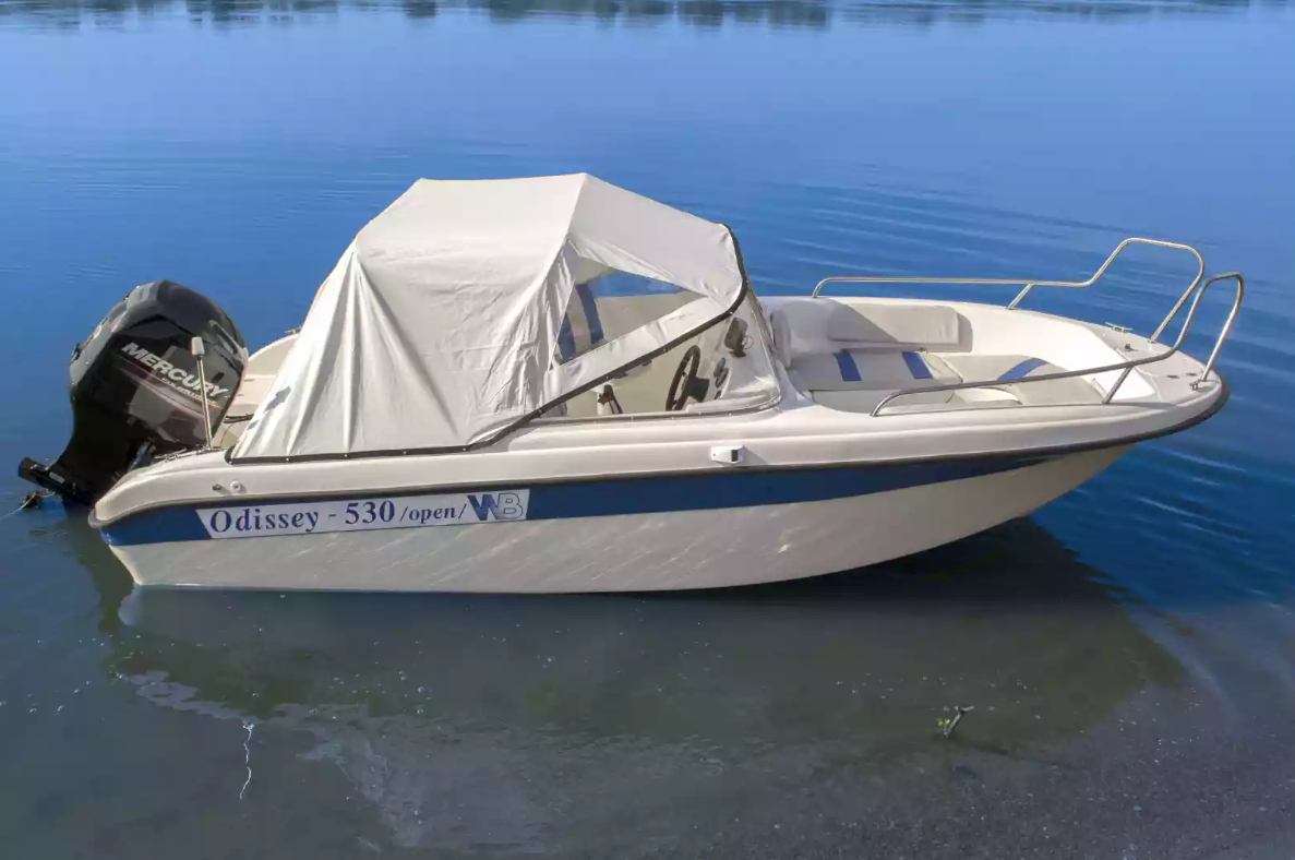 Стеклопластиковый катер Neman-530 Open в Чебоксарах