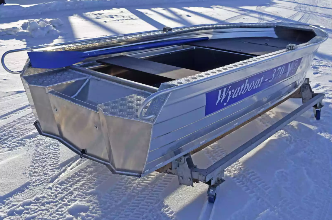 Алюминиевая лодка Wyatboat-370 Р FISH в Чебоксарах
