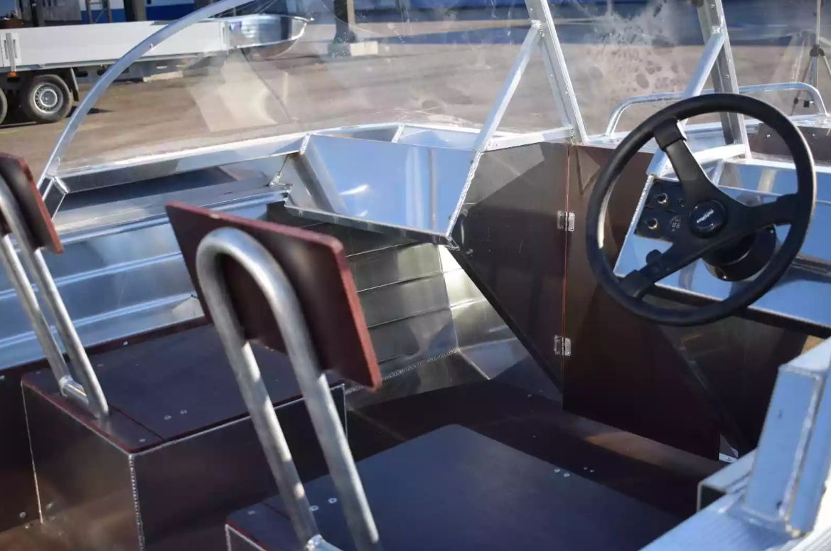 Алюминиевый катер Wyatboat-460 DCM NEW в Чебоксарах