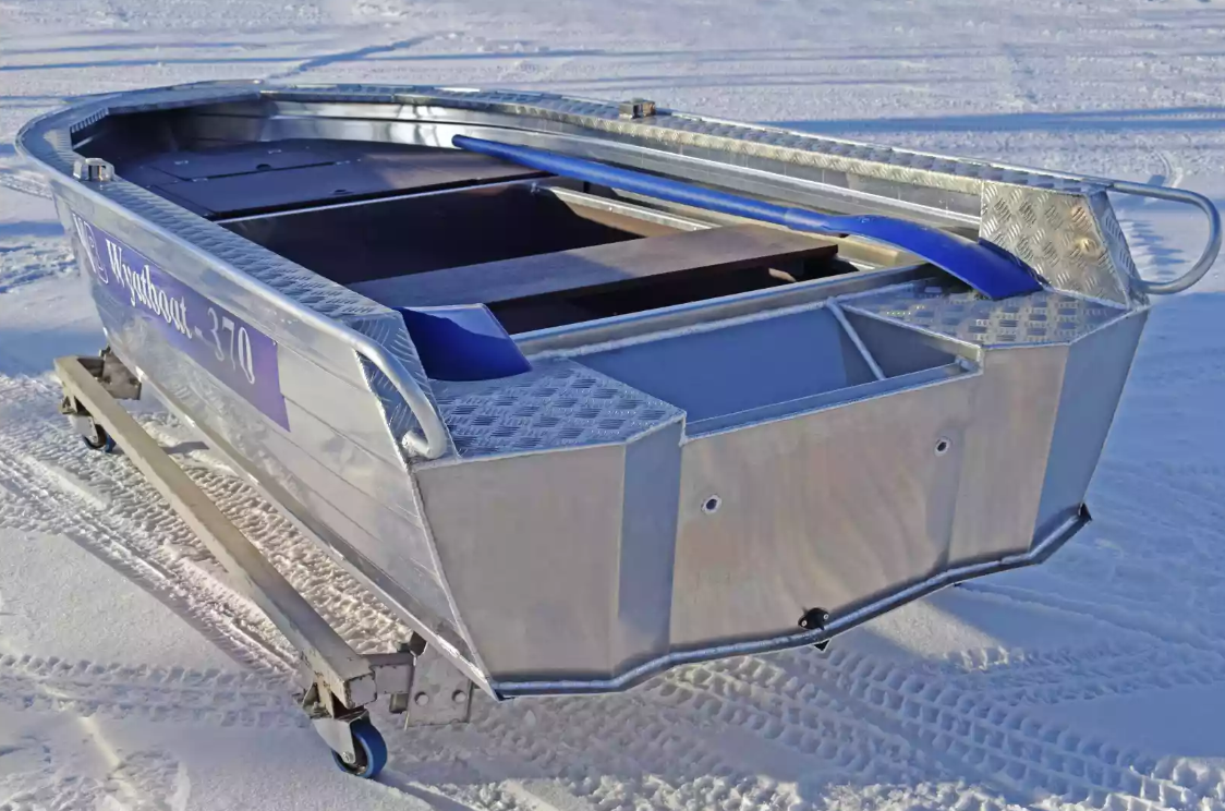 Алюминиевая лодка Wyatboat-370 Р FISH в Чебоксарах