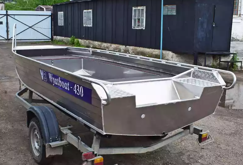 Алюминиевая лодка  Wyatboat-430 Master в Чебоксарах