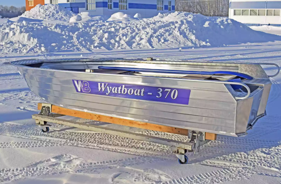 Алюминиевая лодка Wyatboat-370 Р FISH в Чебоксарах