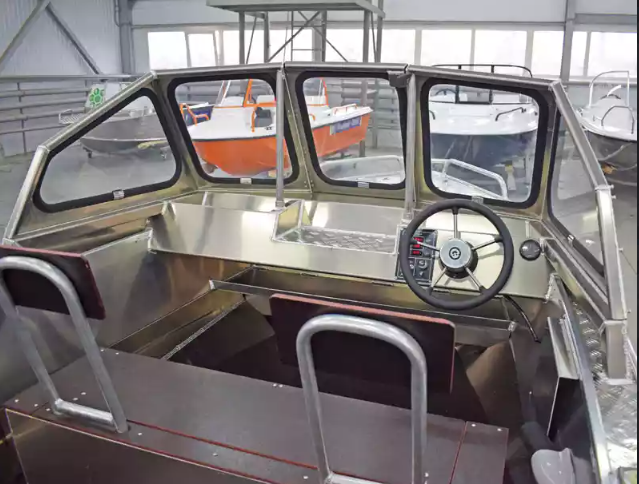 Алюминиевый катер Wyatboat-460 DCM Pro в Чебоксарах