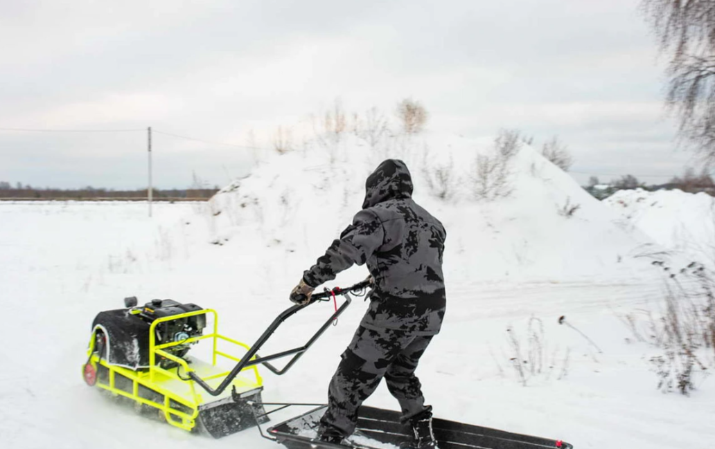 Мотобуксировщик Бурлак ХОЗЯИН-1 (капот металл) в Чебоксарах
