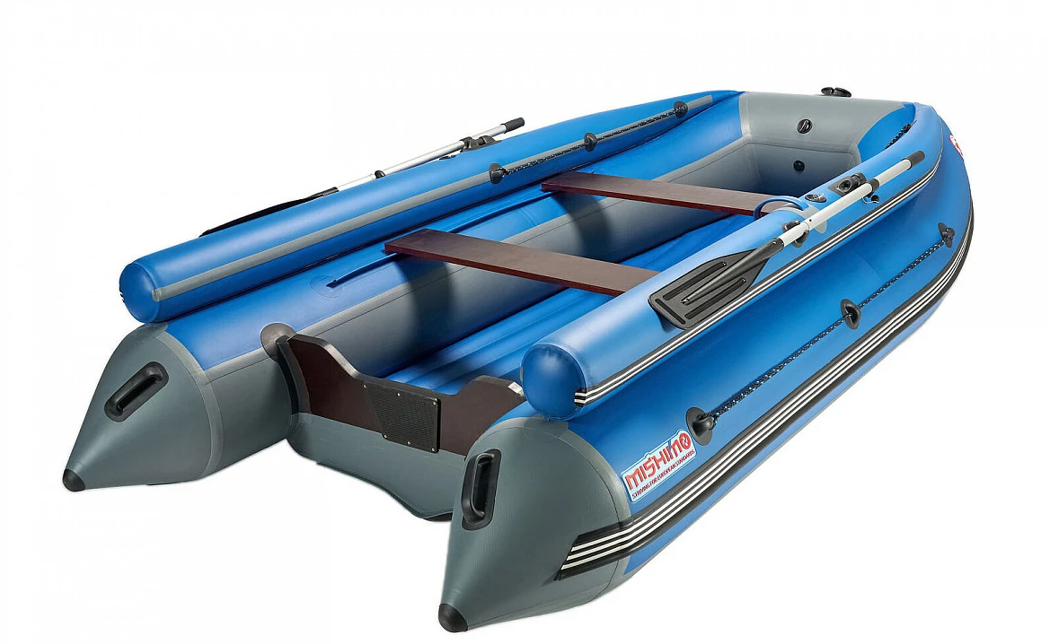 КОМПЛЕКТ ЛОДКА MISHIMO FAMILY LITE 350 + МОТОР 9,9 (15) Л.С. в Чебоксарах