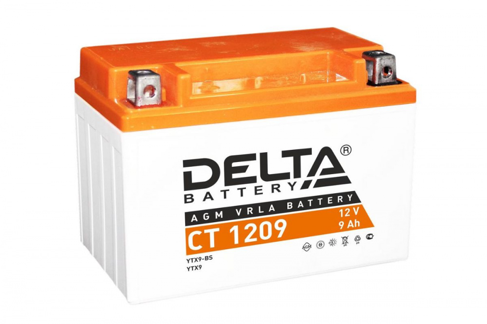 Аккумулятор Delta CT 1209 (12V / 9Ah) в Чебоксарах