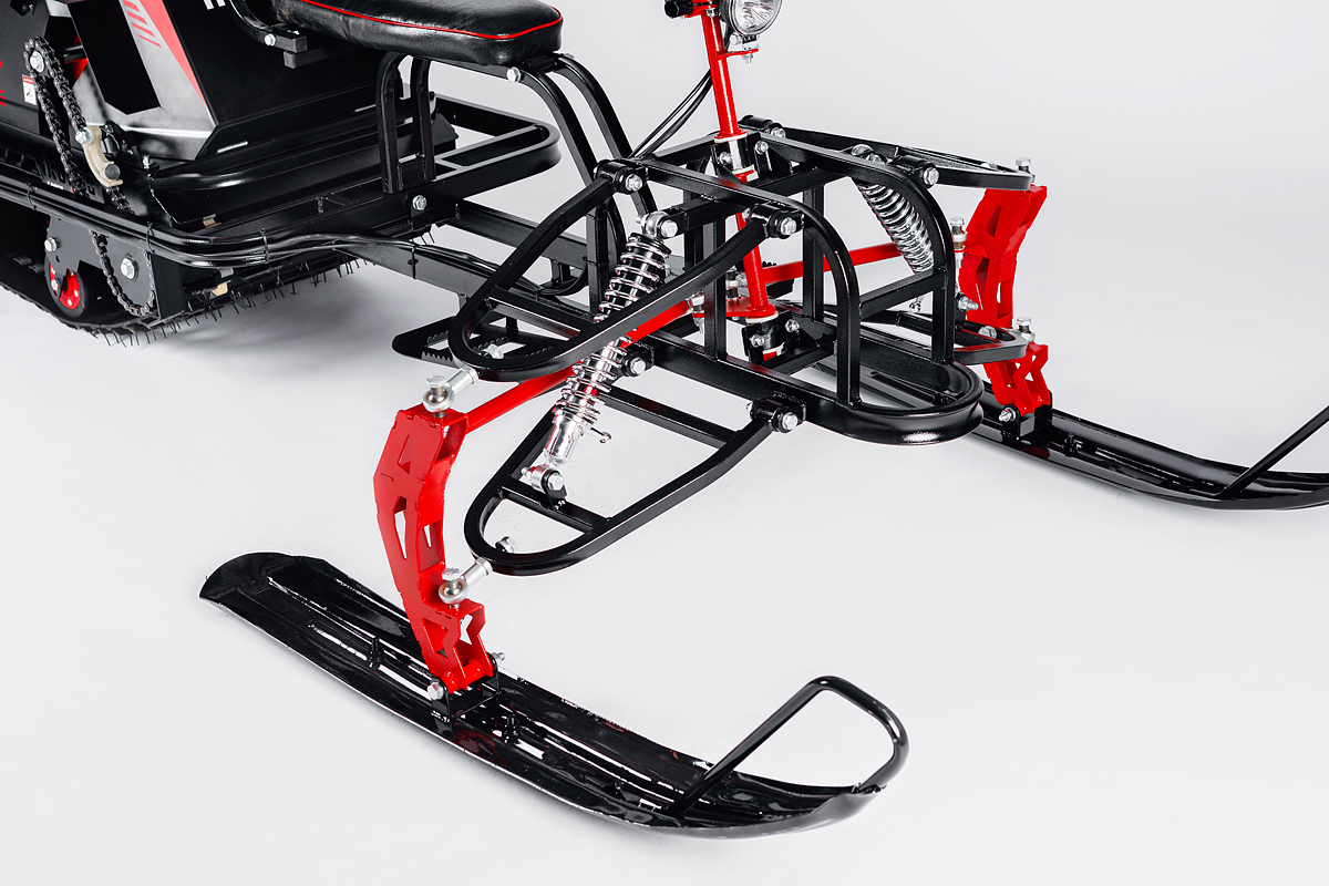 Лыжный модуль IKUDZO с подогревом ручек пластиковые лыжи в Чебоксарах