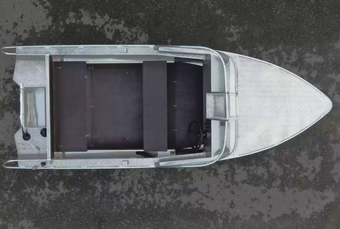 Алюминиевый катер Wyatboat-390 Pro в Чебоксарах