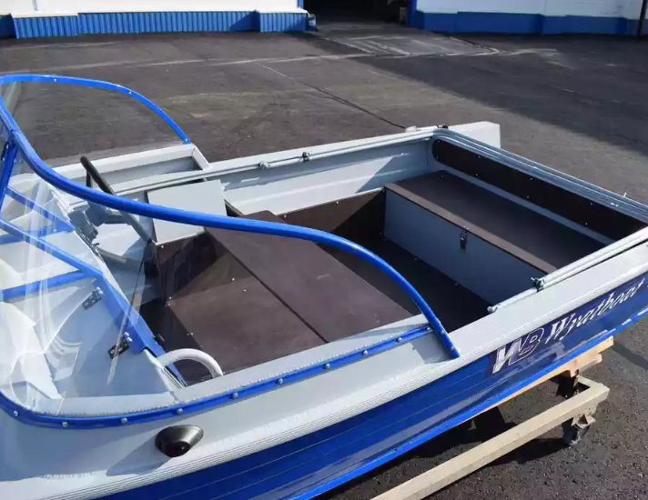 Алюминиевый катер Wyatboat-390 Pro в Чебоксарах