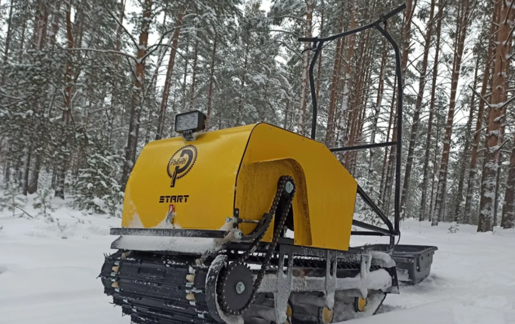 Мотобуксировщик РЫБАК СТАРТ Lifan 15 л.с. (металлический капот) в Чебоксарах