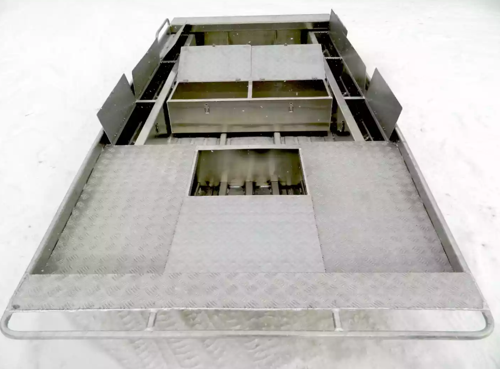 Алюминиевая лодка Wyatboat-390 Jonboat в Чебоксарах