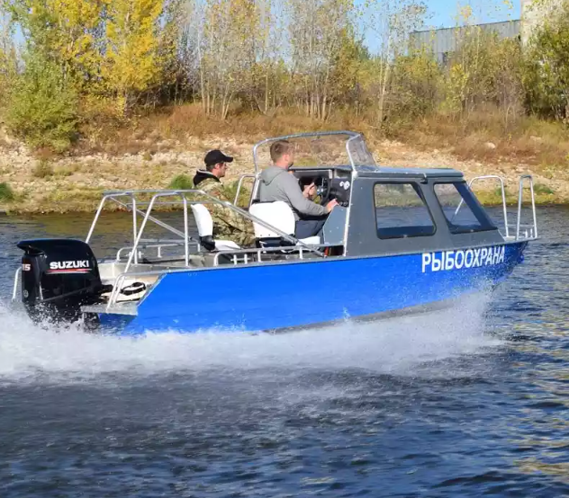Алюминиевый катер Неман 550 с каютой в Чебоксарах