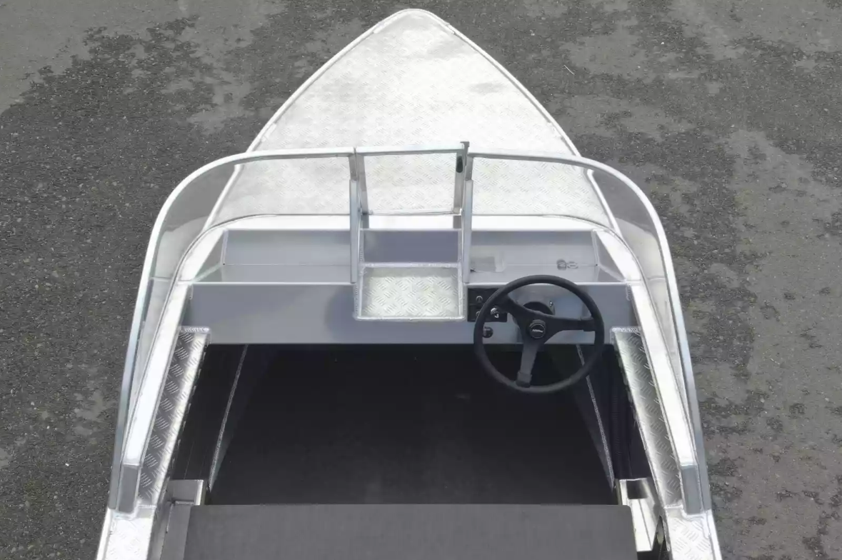 Алюминиевый катер Wyatboat-390 Pro в Чебоксарах