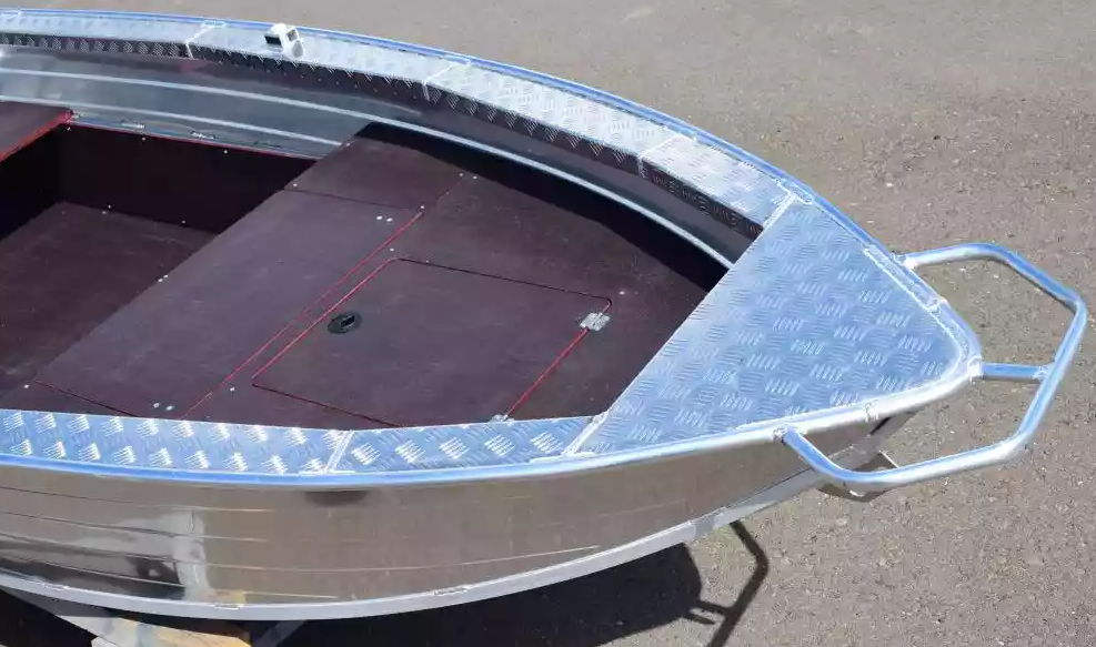 Алюминиевая лодка Wyatboat-390Р Fish в Чебоксарах