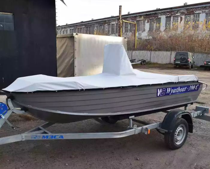 Алюминиевый катер Wyatboat-390 C в Чебоксарах