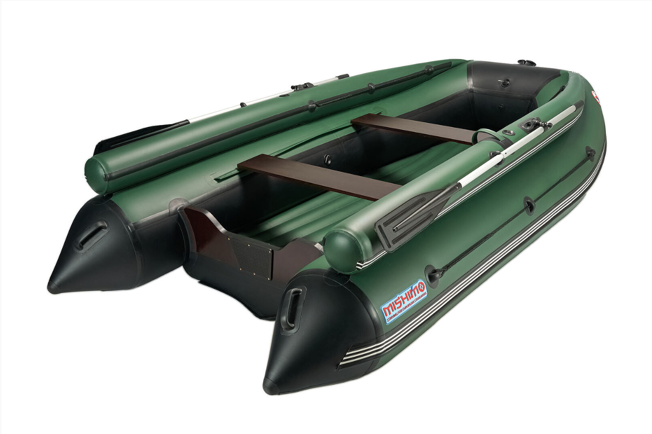 КОМПЛЕКТ ЛОДКА MISHIMO FAMILY LITE 370 + МОТОР MARLIN MP 9.9 AMHS PROLINE FORCE в Чебоксарах