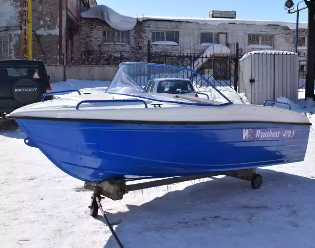 Комбинированный катер Wyatboat-470 У в Чебоксарах