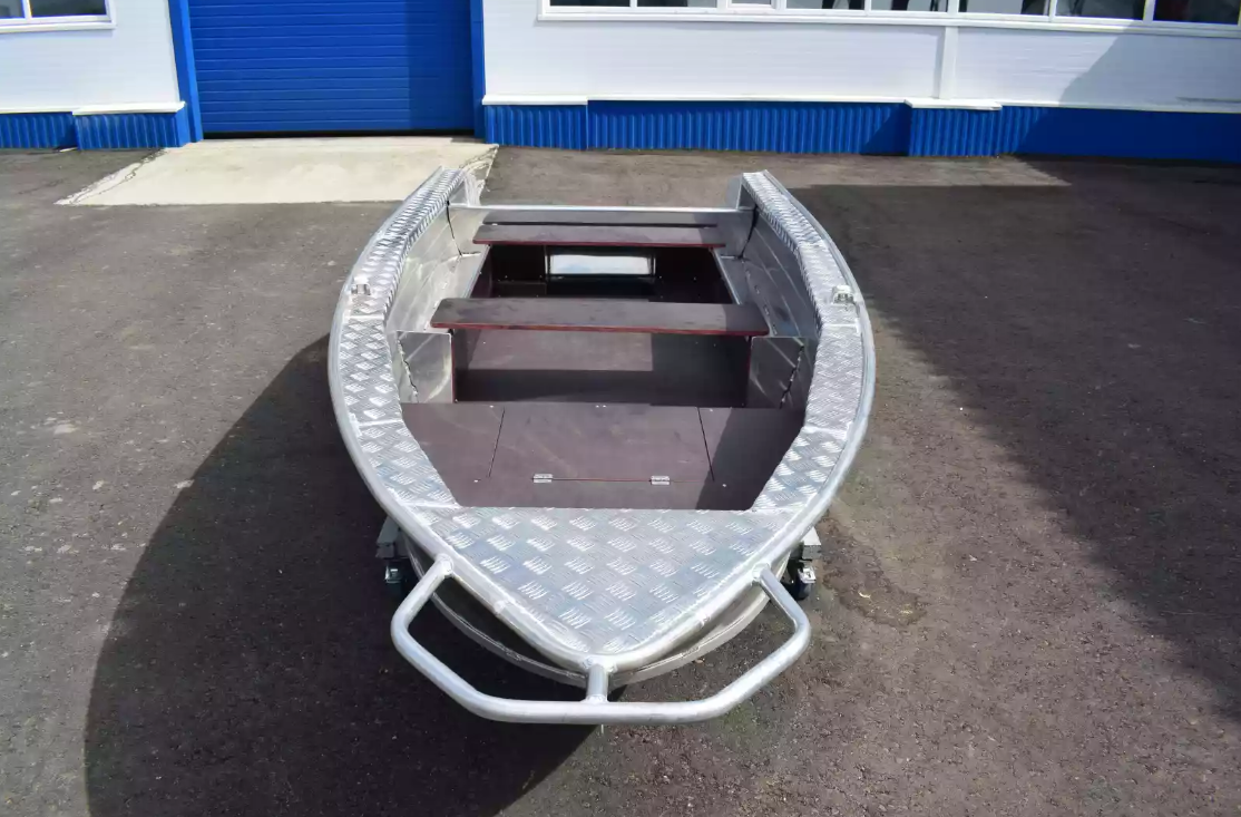 Алюминиевая лодка Wyatboat-390Р Увеличенный борт в Чебоксарах