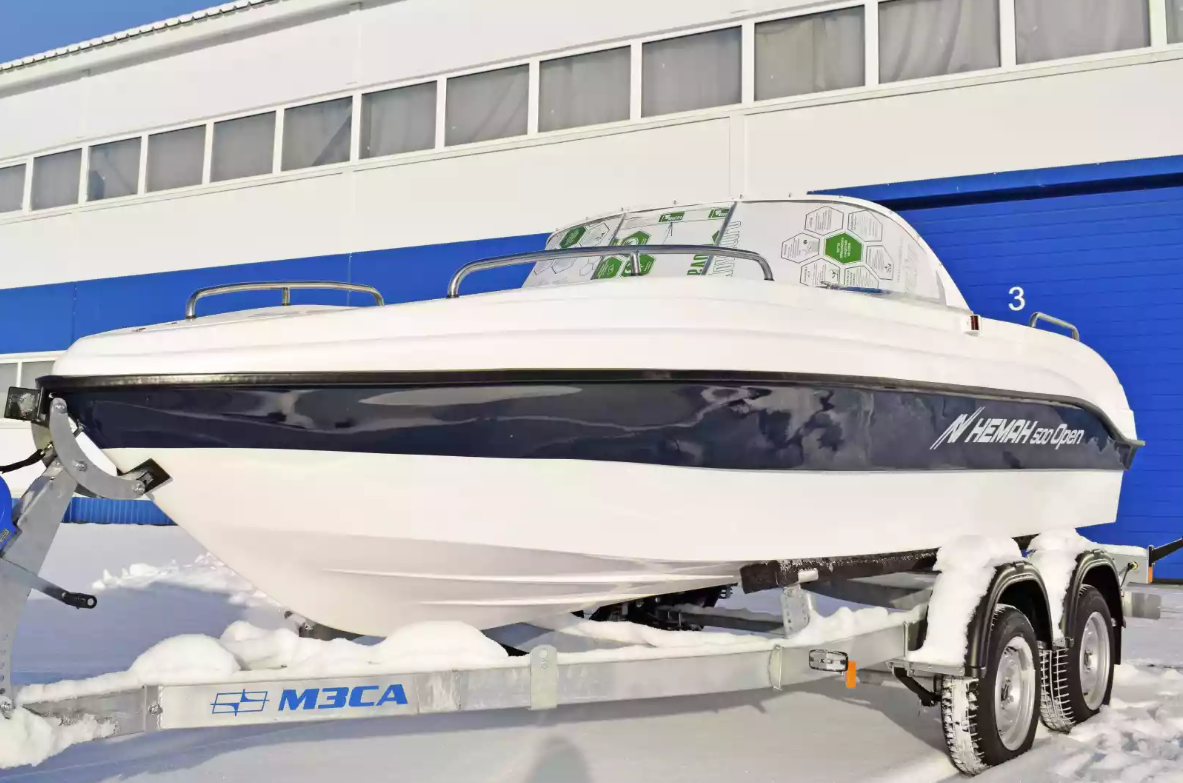 Стеклопластиковый катер Neman-500 Open в Чебоксарах