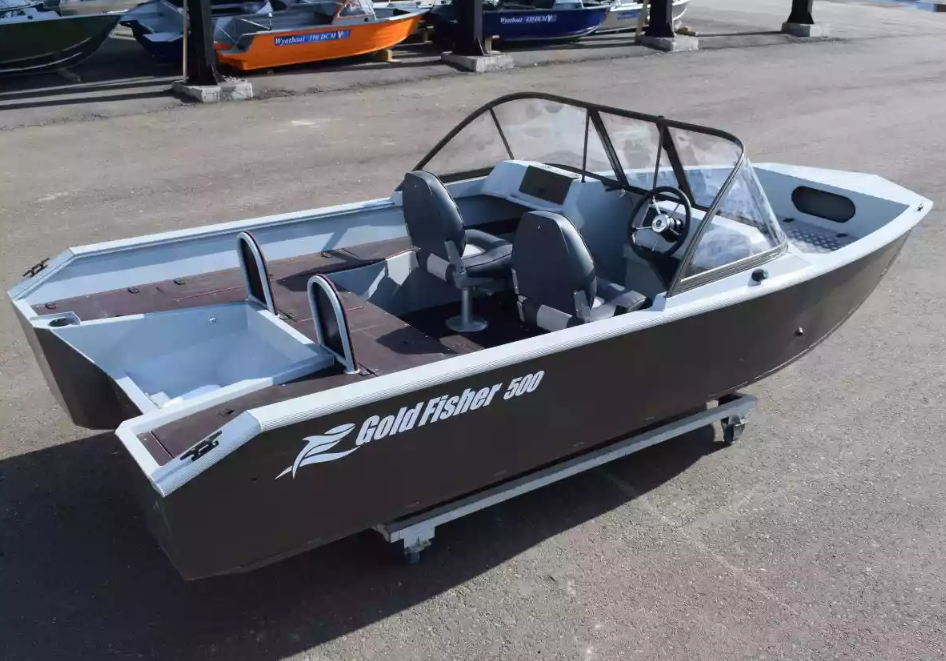 Алюминиевый катер Gold Fisher 500 DCM FISH в Чебоксарах