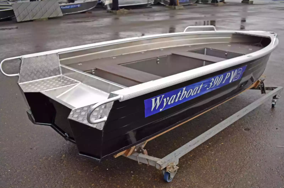 Алюминиевая лодка Wyatboat-390РМ в Чебоксарах