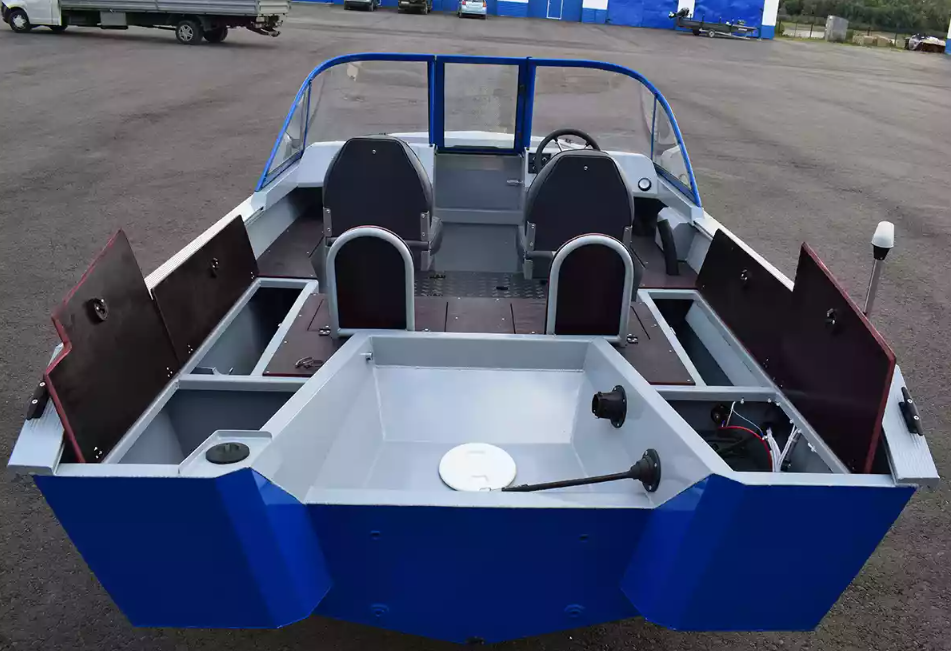 Алюминиевый катер Gold Fisher 480 DCM FISH в Чебоксарах
