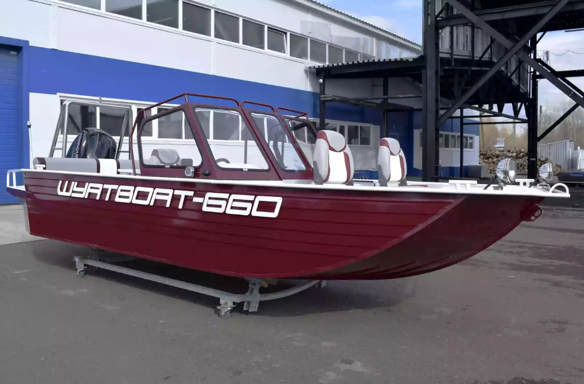 Алюминиевый катер Wyatboat-660 в Чебоксарах