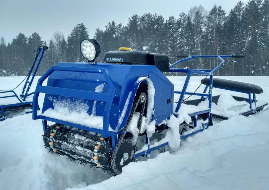 Мотобуксировщик Альбатрос-XLV 15 тележки, 1450 мм в Чебоксарах